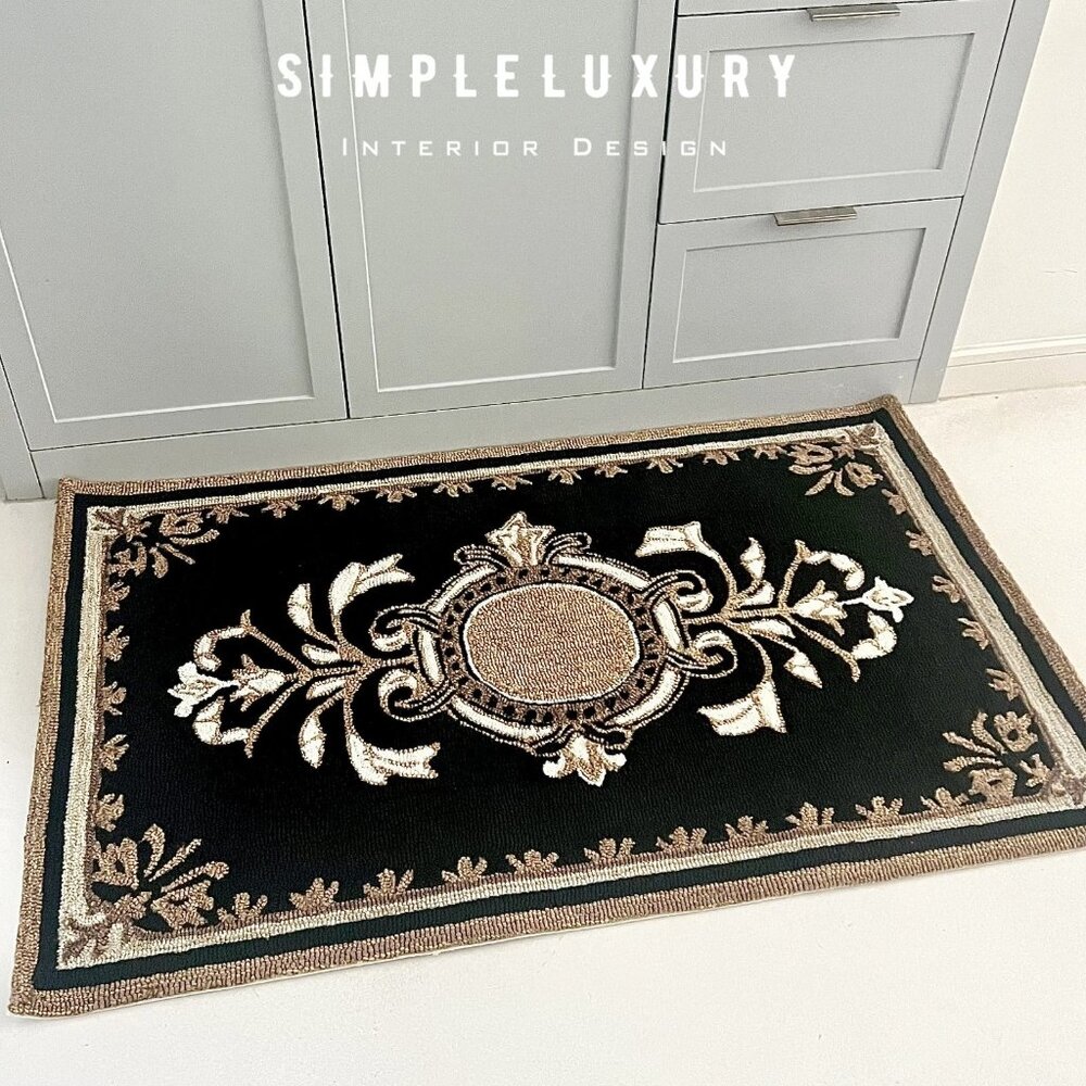 Brand New Frontgate Huntington Monogrammed Door Mat 30" x 48"